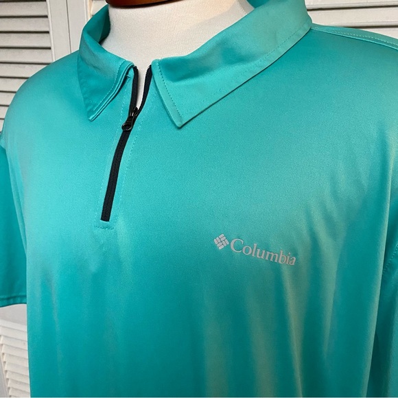 Columbia Size XXL/2TG Freezer Coil 100% Polyester 1/4 Zip - Picture 2 of 6